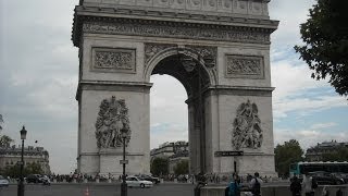 Arc de Triomphe  Paris France [upl. by Aleyak941]