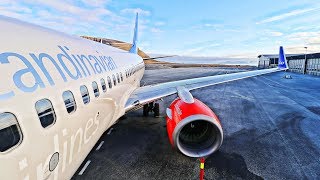 Flying to The Worlds Northernmost Airport with SAS  Longyearbyen Svalbard [upl. by Yelsha]