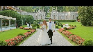 Margit amp Blair  Wedding Villa DEste on Como Lake [upl. by Emerej]