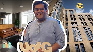 Student Accommodation Tour  Dobbies Point in Glasgow 🏡😎 University of Glasgow Student Vlog [upl. by Huba]