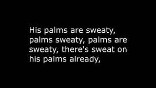 Eminem  quotPalms Are Sweatyquot Lyric Video [upl. by Girardi536]