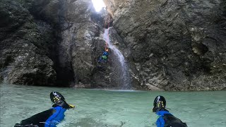 Slovenia  Canyoning in Fratarica [upl. by Roman]