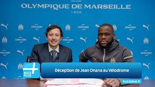 Déception de Jean Onana au Vélodrome [upl. by Rickart]