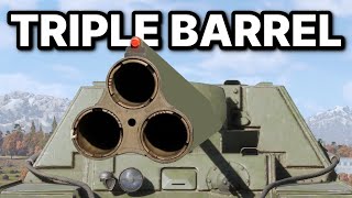 Triple Barrel KV Tank [upl. by Enidlarej]