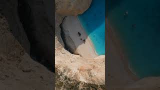 Navagio Beach  Shipwreck  Zakynthos shorts [upl. by Yenettirb]