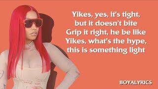 Nicki Minaj  YIKES Snippet Lyrics 2020 [upl. by Hurty]