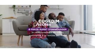 COGEDIM ACCESS  Pour la première fois vous pouvez devenir propriétaire [upl. by Nodnab]