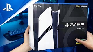 PS5 Pro Unboxing 📦 NEW Sony PlayStation 5 Pro Unboxing [upl. by Azyl]