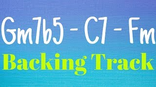 251 Backing Track in F Minor [upl. by Aisats354]