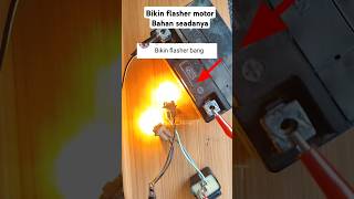 making a motorbike turn signal flasher module short tutorial idea [upl. by Izzy]