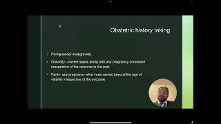 History Taking for obstetric patients [upl. by Ley]