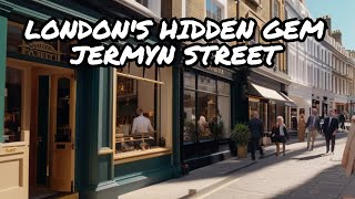 Jermyn Street Hidden Gem of Londons Boutique Shops4K DJI [upl. by Arne]