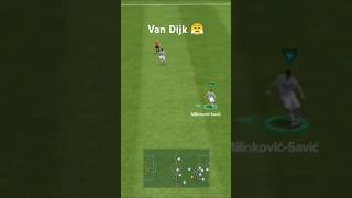 Unbelievable final man defending by Van dijk fifamobile fifa eafcmobile dls23 football eagames [upl. by Meares]