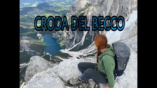 CRODA del BECCO  VIA NORMALE da malga Ra Stua [upl. by Ayet]