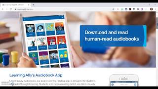 Learning Ally Installing the Audiobook App on your Windows Computer [upl. by Joelly]