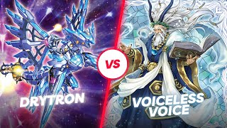 Drytron VS Voiceless Voice  YuGiOh Locals Table 1 [upl. by Hekking]