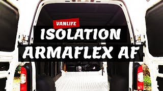 ❄️ VANLIFE  ISOLATION ARMAFLEX AF fourgon aménagé [upl. by Julianna192]