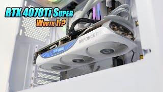 RTX 4070 Ti Super SUPERDuper Or ZOTAC Trinity OC Hands On Testing [upl. by Waltner]