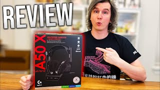 Logitech G A50X Review amp Discount Code [upl. by Kcirneh]