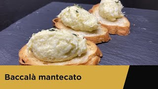 Baccalà mantecato gourmet [upl. by Strephon496]