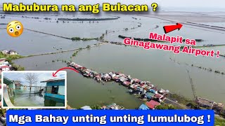 Visited the Most Flooded Sitio in Bulacan Di huhumupa  Malapit sa New Manila International Airport [upl. by Iturk]