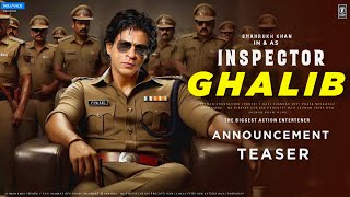 Inspector Ghalib Announcement Teaser  Shah Rukh Khan  Deepika Padukone  Madhur Bhandarkar  srk [upl. by Jehu]