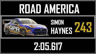 Road America Hot Lap [upl. by Imoyn2]