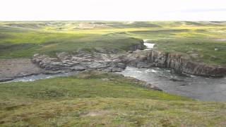 Bloody Falls Coppermine River  Kugluktuk Nunavut [upl. by Ydnic776]