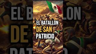 El Batallón de San Patricio hechos historicos de México shorts [upl. by Hayilaa]