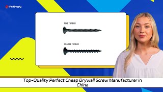 TopQuality Perfect Cheap Drywall Screw Manufacturer in China [upl. by Graces]