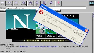 The Unstable Death of Netscape  A Failure to Develop  History in the Dark [upl. by Mure]