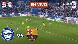 ALAVÉS vs BARCELONA EN VIVO  LA LIGA  FECHA 9 [upl. by Nnylirehs]