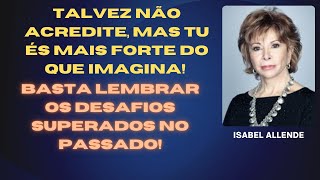 TALVEZ NÃO ACREDITE MAS TU ÉS MAIS FORTE DO QUE IMAGINA BASTA LEMBRAR OS DESAFIOS DO PASSADO [upl. by Marje]