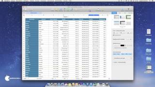 Numbers iWork Spalten und Zeilen ausblenden [upl. by Terryn]
