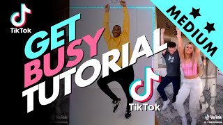 GET BUSY  TIK TOK DANCE  TUTORIAL  SHAKE THAT THING  Vincent Vianen [upl. by Adnical593]