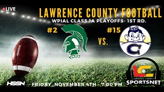 2 Laurel Spartans vs 15 Carmichaels Mighty Mikes WPIAL Football Playoffs 1A 1st Rd Nov 42022 [upl. by Oiluig]