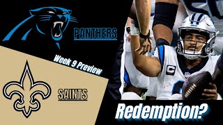 GIVEAWAY  2 Tickets  Panthers vs Saints  Week 9 Preview  NFL [upl. by Wilow]