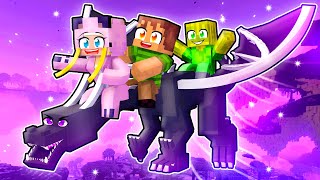 Minecraft ABER wir LEBEN IM END [upl. by Burnie]