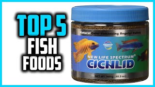 ✅Top 5 Best Fish Foods in 2024 [upl. by Kelwin]