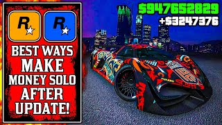 This is SUPER EASY The BEST WAYS To Make Money SOLO After UPDATE in GTA Online GTA5 Fast Money [upl. by Ymaral]