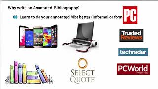 How to Write an Annotated Bibliography Part 1 [upl. by Ythomit]