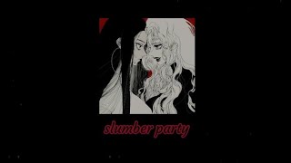 rain paris  slumber party  ashnikko rock cover   slowed  reverb [upl. by Shaddock350]