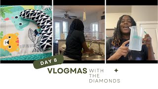 VLOGMAS DAY 8 Sunday Reset Sterilizing Bottle amp Pump Parts Babys Tummy Time Pitcher Method [upl. by Morrison]