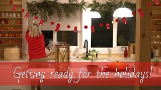 HOMEMAKING  CHRISTMAS DECOR COOKING FROM SCRATCH gluten free TIPS FOR THE HOLIDAYS Scandish Home [upl. by Alamat]