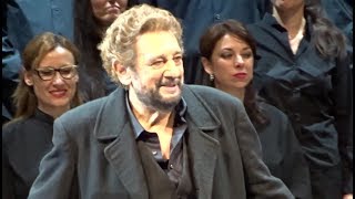 Placido Domingos 3900th Singing Performance  MACBETH  Teatro Real Madrid  Jul 11 2017 [upl. by Cynera206]