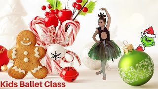 Kids Christmas Ballet Class A BALLET ADVENTURE  Ballerinas Ages 2 6 [upl. by Zenger798]