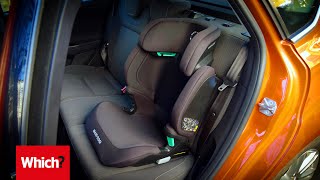 How to fit an isofix child booster seat in 60 seconds [upl. by Maggs]