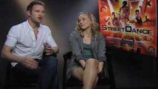 Street Dance 3Ds Nicola and Richard chat to Sugarscapecom [upl. by Nbi]