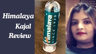 Himalaya Kajal Review 🖊️  Rs 50 only  Most Affordable Kajal in India  Natural Ingredients 🌿👩🏻 [upl. by Nileuqaj]