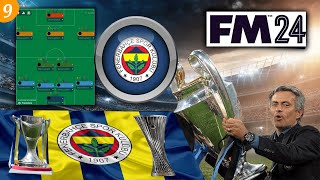 FM24 Fenerbahçe 4 Kupa Tek Şampiyon Mutlu Son Bölüm 9 FİNAL [upl. by Angid675]